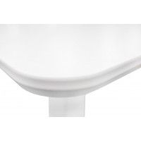 Стол раздвижной MAX (Макс) 4 S 120(150)*70*76 белый/белый купить в Минске