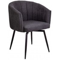 Кресло Akshome MELON (Мелон) ткань серый/черный Кресло Akshome MELON (Мелон) ткань серый/черный