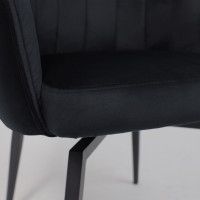 Кресло Akshome MELON (Мелон) черный велюр/черный купить в Минске Кресло Akshome MELON (Мелон) черный велюр/черный купить в Минске