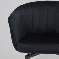 Кресло Akshome MELON (Мелон) черный велюр/черный купить в Минске Кресло Akshome MELON (Мелон) черный велюр/черный купить в Минске