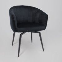 Кресло Akshome MELON (Мелон) черный велюр/черный купить в Минске Кресло Akshome MELON (Мелон) черный велюр/черный купить в Минске