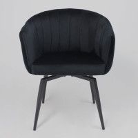 Кресло Akshome MELON (Мелон) черный велюр/черный купить в Минске Кресло Akshome MELON (Мелон) черный велюр/черный купить в Минске