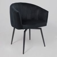 Кресло Akshome MELON (Мелон) черный велюр/черный купить в Минске Кресло Akshome MELON (Мелон) черный велюр/черный купить в Минске