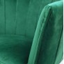 Кресло Akshome MELON (Мелон) велюр зеленый/черный