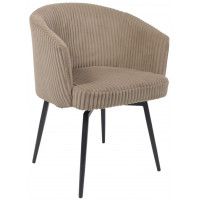 Кресло Akshome MELON (Мелон) темно-бежевый вельвет GRAND 120/черный купить в Минске