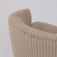 Кресло Akshome MELON (Мелон) темно-бежевый вельвет GRAND 120/черный купить в Минске