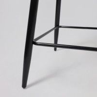 Стул барный AksHome MIA (Мия) бежевый велюр HLR08/черный купить в Минске