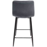 Стул барный AksHome MIA (Мия) темно-серый велюр HLR21/черный купить в Минске Стул барный AksHome MIA (Мия) темно-серый велюр HLR21/черный купить в Минске