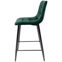 Стул барный AksHome MIA (Мия) зеленый велюр HLR57/черный купить в Минске Стул барный AksHome MIA (Мия) зеленый велюр HLR57/черный купить в Минске