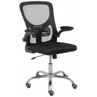 Кресло AksHome MILAN (Милан) ткань/сетка черный