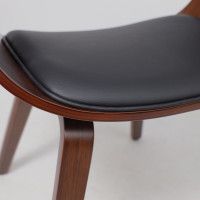 Кресло Akshome MODY (Моди) экокожа черный/орех купить в Минске Кресло Akshome MODY (Моди) экокожа черный/орех купить в Минске