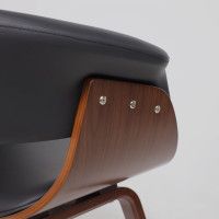 Кресло Akshome MODY (Моди) экокожа черный/орех купить в Минске Кресло Akshome MODY (Моди) экокожа черный/орех купить в Минске