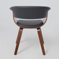 Кресло Akshome MODY (Моди) экокожа черный/орех купить в Минске Кресло Akshome MODY (Моди) экокожа черный/орех купить в Минске