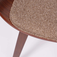 Кресло Akshome MODY (Моди) букле коричневый Lisa 421/орех купить в Минске