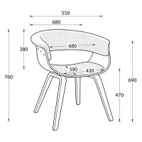 Кресло Akshome MODY (Моди) букле кремовый Lisa 102/бук купить в Минске Кресло Akshome MODY (Моди) букле кремовый Lisa 102/бук купить в Минске