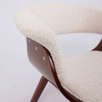 Кресло Akshome MODY (Моди) кремовый Lisa 102/орех купить в Минске Кресло Akshome MODY (Моди) кремовый Lisa 102/орех купить в Минске