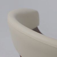 Кресло Akshome MODY (Моди) экокожа кремовый/орех купить в Минске Кресло Akshome MODY (Моди) экокожа кремовый/орех купить в Минске