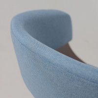 Кресло Akshome MODY (Моди) ткань небесный XC188-26/орех купить в Минске Кресло Akshome MODY (Моди) ткань небесный XC188-26/орех купить в Минске