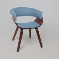Кресло Akshome MODY (Моди) ткань небесный XC188-26/орех купить в Минске Кресло Akshome MODY (Моди) ткань небесный XC188-26/орех купить в Минске