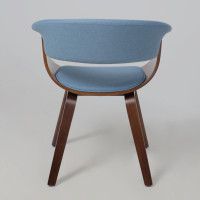 Кресло Akshome MODY (Моди) ткань небесный XC188-26/орех купить в Минске Кресло Akshome MODY (Моди) ткань небесный XC188-26/орех купить в Минске