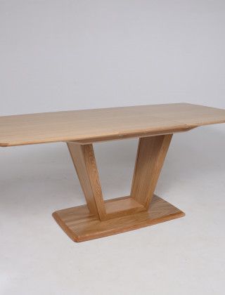 Стол МОНТЕ 1400(1900)*900 светлый дуб без тонировки/светлый дуб купить в Минске