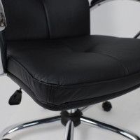 Кресло Akshome Немига 1 натуральная кожа черный купить в Минске