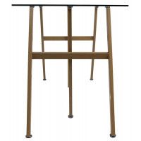 Стол письменный NEPHRITE стекло/дуб купить в Минске