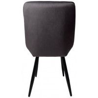 Стул AksHome NIKA (Ника) серый велюр HLR-21/черный купить в Минске