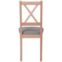 Стул NILO 10 (Нило) серо-бежевая ткань 5В/бук купить в Минске