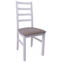 Стул NILO 8 (Нило) бежевая ткань 3B/белый