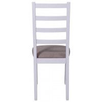 Стул NILO 8 (Нило) бежевая ткань 3B/белый купить в Минске Стул NILO 8 (Нило) бежевая ткань 3B/белый купить в Минске