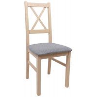 Стул NILO 10 (Нило) серая ткань 7B/сонома