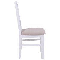 Стул NILO 10 (Нило) серая ткань 26B/белый купить в Минске