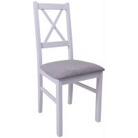 Стул NILO 10 (Нило) светло-серая ткань 1B/белый купить в Минске Стул NILO 10 (Нило) светло-серая ткань 1B/белый купить в Минске