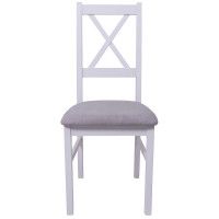 Стул NILO 10 (Нило) светло-серая ткань 1B/белый купить в Минске Стул NILO 10 (Нило) светло-серая ткань 1B/белый купить в Минске