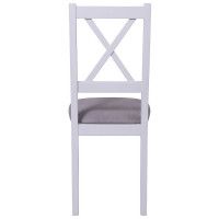 Стул NILO 10 (Нило) светло-серая ткань 1B/белый купить в Минске Стул NILO 10 (Нило) светло-серая ткань 1B/белый купить в Минске