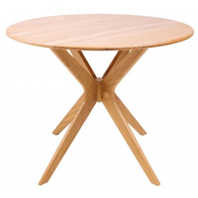 Стол ОЛДЕН d950*760 (001Д) дуб натуральный/покрытие бесцветное купить в Минске