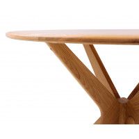 Стол ОЛДЕН d950*760 (001Д) дуб натуральный/покрытие бесцветное купить в Минске