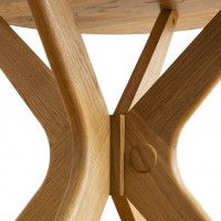 Стол ОЛДЕН d950*760 (001Д) дуб натуральный/покрытие бесцветное купить в Минске