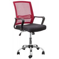 Кресло поворотное Akshome OLIVER (Оливер) красный/черный Кресло поворотное Akshome OLIVER (Оливер) красный/черный