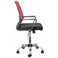 Кресло поворотное Akshome OLIVER (Оливер) красный/черный купить в Минске