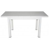 Стол ONE 2 раздвижной обеденный, 1380(1930)*850*760 белый мат купить в Минске