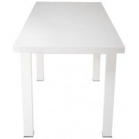 Стол ONE 2 раздвижной обеденный, 1380(1930)*850*760 белый мат купить в Минске