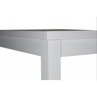 Стол ONE 2 раздвижной обеденный, 1380(1930)*850*760 белый мат купить в Минске