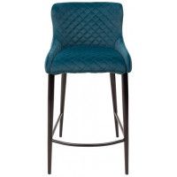 Стул полубарный ONORE (Оноре) бирюзовый велюр GRAND 678/черный купить в Минске