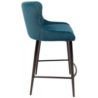 Стул полубарный ONORE (Оноре) бирюзовый велюр GRAND 678/черный купить в Минске