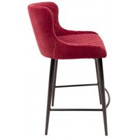 Стул полубарный ONORE (Оноре) винный велюр GRAND 375/черный купить в Минске