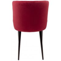 Стул ONORE (Оноре) винный велюр GRAND 375/черный купить в Минске