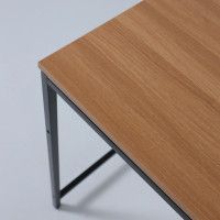 Стол письменный OPAL, светлый орех/черный металл, 1000*600*750 купить в Минске Стол письменный OPAL, светлый орех/черный металл, 1000*600*750 купить в Минске