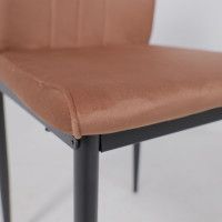 Стул AksHome OREO бронзовый велюр HLR-45/черный купить в Минске Стул AksHome OREO бронзовый велюр HLR-45/черный купить в Минске